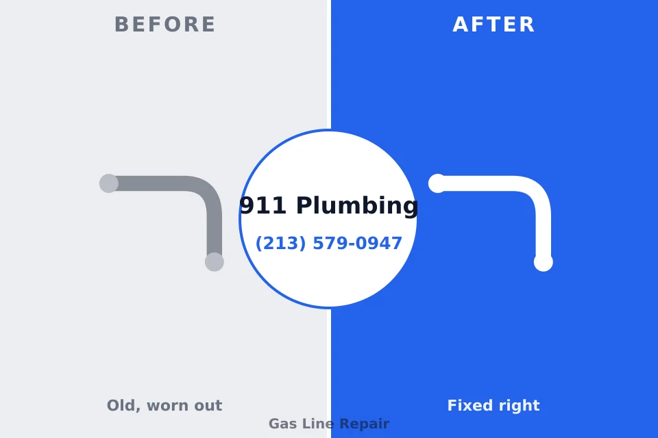 Before and after: plumbing repair Fort Dodge, IA